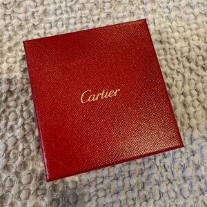 Cartier Red Jewelry Box
